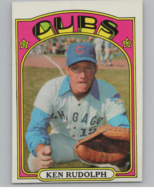 1972 Topps #271 Ken Rudolph  Chicago Cubs  V101402 Image 1
