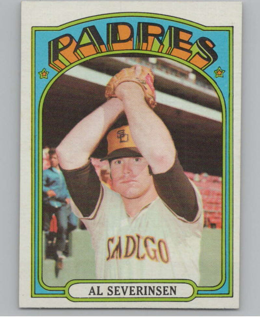 1972 Topps #274 Al Severinsen  San Diego Padres  V101404 Image 1