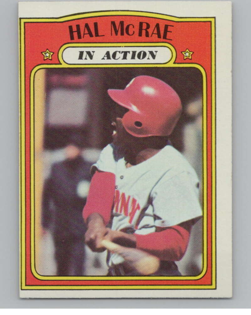 1972 Topps #292 Hal McRae IA  Cincinnati Reds  V101409 Image 1