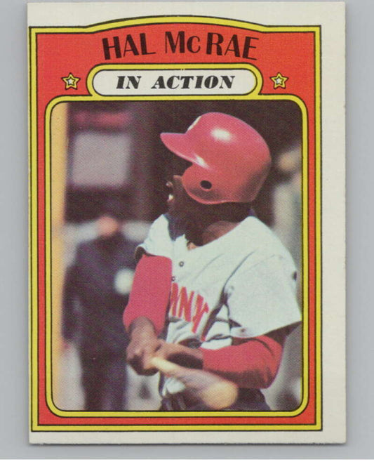 1972 Topps #292 Hal McRae IA  Cincinnati Reds  V101409 Image 1
