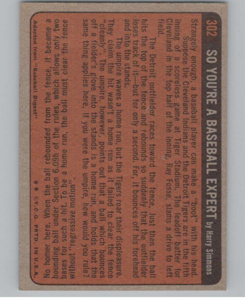 1972 Topps #302 George Mitterwald IA  Minnesota Twins  V101412 Image 2