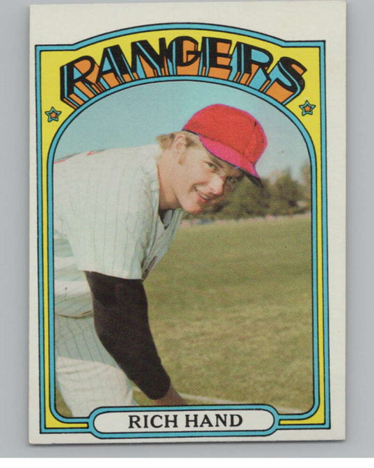 1972 Topps #317 Rich Hand  Texas Rangers  V101416 Image 1