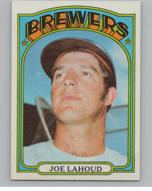 1972 Topps #321 Joe Lahoud  Milwaukee Brewers  V101417 Image 1