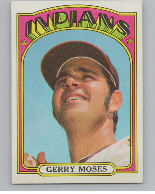 1972 Topps #356 Jerry Moses UER  Cleveland Indians  V101424 Image 1