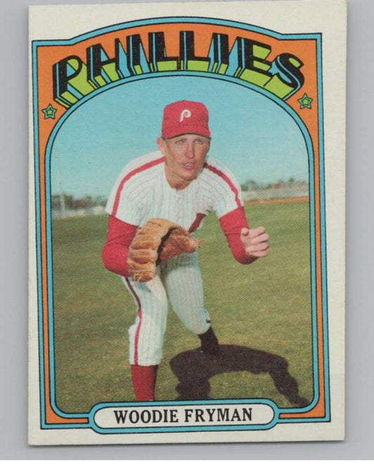 1972 Topps #357 Woodie Fryman  Philadelphia Phillies  V101425 Image 1