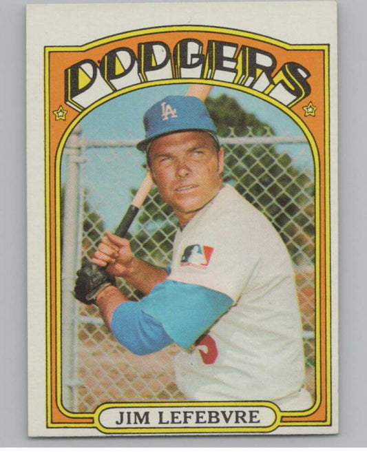 1972 Topps #369 Jim Lefebvre  Los Angeles Dodgers  V101430 Image 1