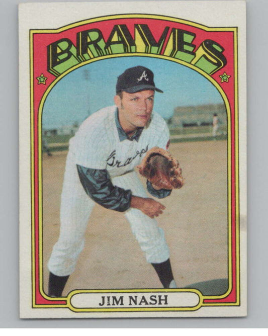 1972 Topps #401 Jim Nash  Atlanta Braves  V101441 Image 1