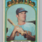 1972 Topps #402 Bob Heise  Milwaukee Brewers  V101442 Image 1