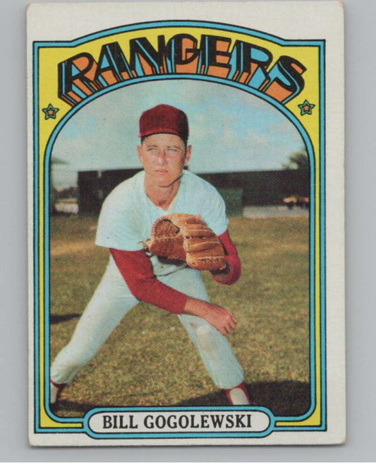 1972 Topps #424 Bill Gogolewski  Texas Rangers  V101448 Image 1