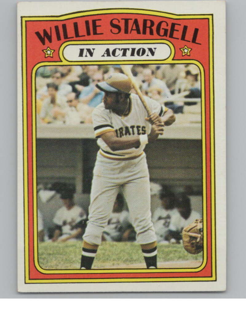 1972 Topps #448 Willie Stargell IA  Pittsburgh Pirates  V101451 Image 1