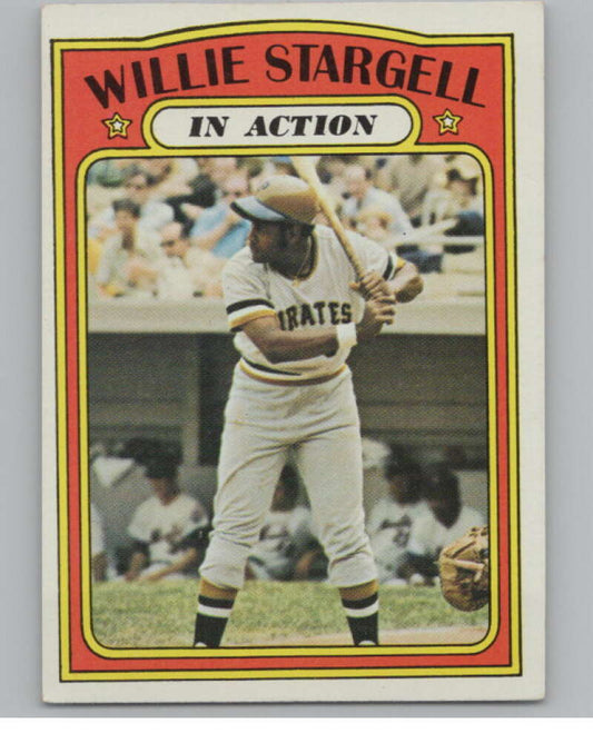 1972 Topps #448 Willie Stargell IA  Pittsburgh Pirates  V101451 Image 1