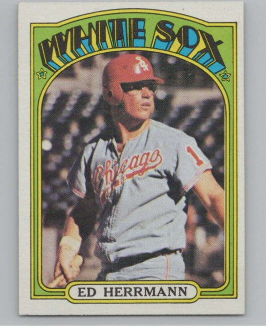 1972 Topps #452 Ed Herrmann  Chicago White Sox  V101452 Image 1