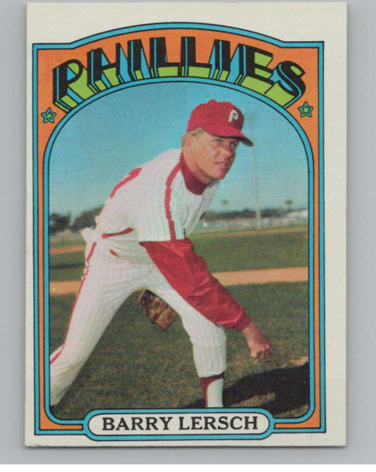 1972 Topps #453 Barry Lersch  Philadelphia Phillies  V101453 Image 1