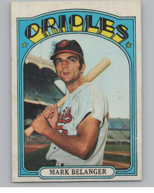 1972 Topps #456 Mark Belanger  Baltimore Orioles  V101454 Image 1