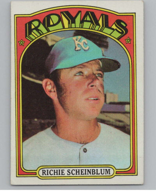 1972 Topps #468 Richie Scheinblum  Kansas City Royals  V101456 Image 1
