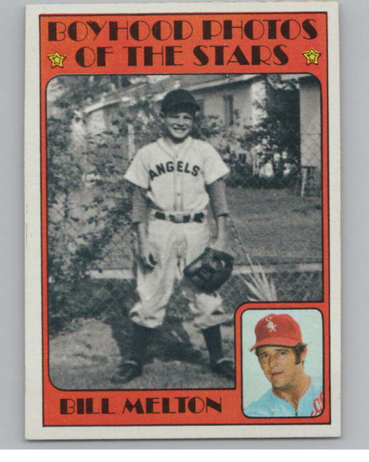 1972 Topps #495 Bill Melton  Chicago White Sox  V101461 Image 1