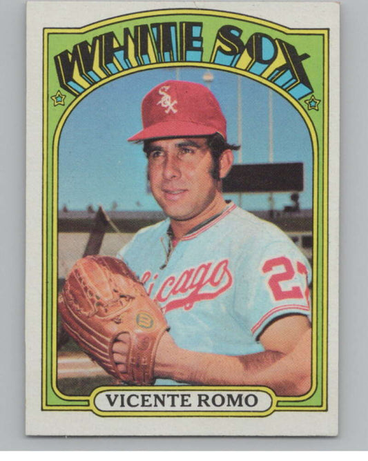 1972 Topps #499 Vicente Romo  Chicago White Sox  V101462 Image 1