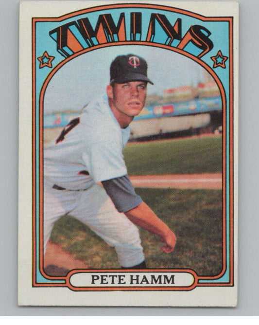 1972 Topps #501 Pete Hamm  Minnesota Twins  V101463 Image 1