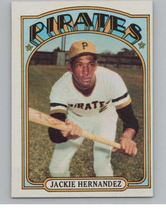 1972 Topps #502 Jackie Hernandez  Pittsburgh Pirates  V101464 Image 1