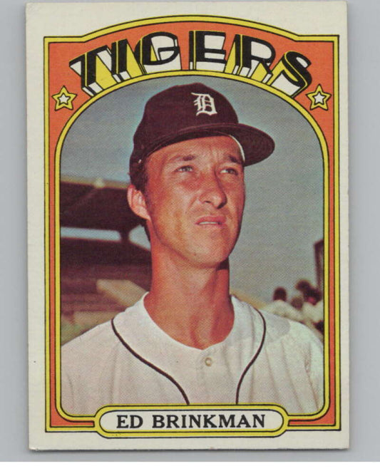 1972 Topps #535 Ed Brinkman  Detroit Tigers  V101470 Image 1
