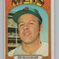 1972 Topps #594 Jim Beauchamp  New York Mets  V101476 Image 1