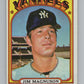 1972 Topps #597 Jim Magnuson  RC Rookie New York Yankees  V101477 Image 1
