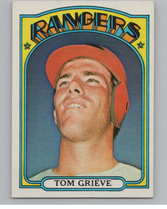 1972 Topps #609 Tom Grieve  Texas Rangers  V101482 Image 1