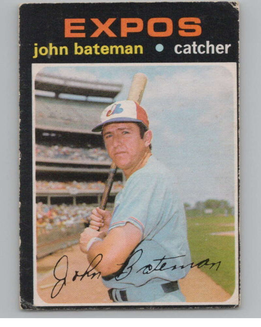 1971 O-Pee-Chee #31 John Bateman  Montreal Expos  V101495 Image 1
