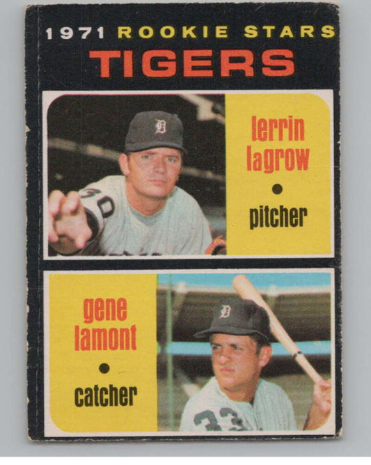 1971 O-Pee-Chee #39 Lerrin LaGrow/Gene Lamont  RC Rookie   V101498 Image 1