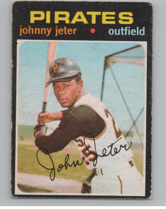 1971 O-Pee-Chee #47 Johnny Jeter  Pittsburgh Pirates  V101500 Image 1