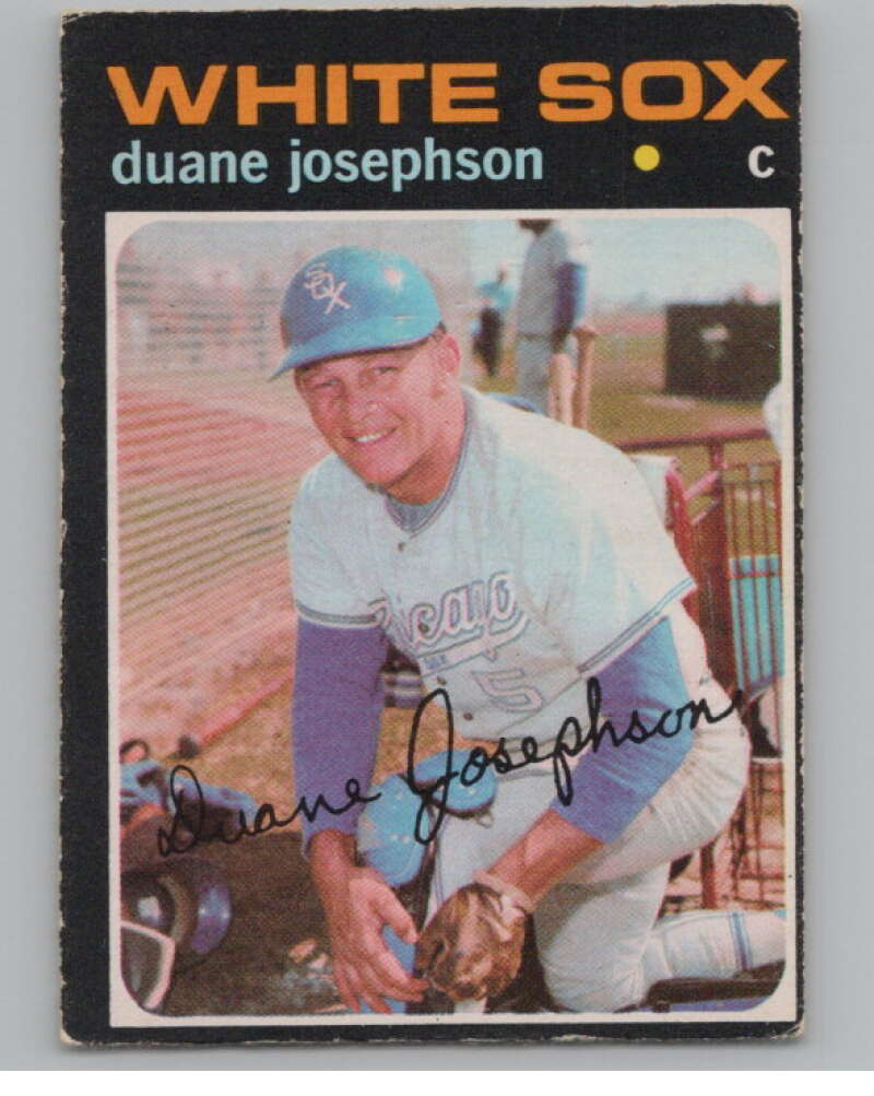 1971 O-Pee-Chee #56 Duane Josephson  Chicago White Sox  V101504 Image 1