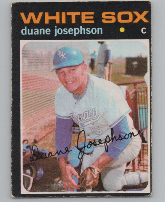 1971 O-Pee-Chee #56 Duane Josephson  Chicago White Sox  V101504 Image 1