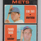 1971 O-Pee-Chee #83 Tim Foli/Randy Bobb RC Rookie Mets  V101509 Image 1