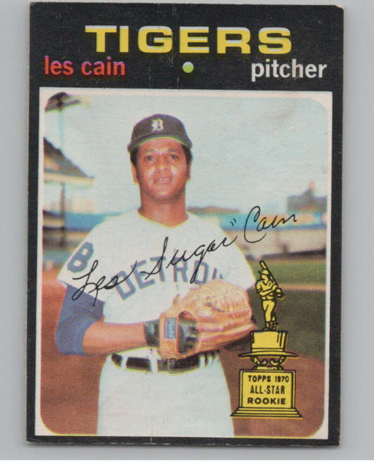 1971 O-Pee-Chee #101 Les Cain  Detroit Tigers  V101512 Image 1