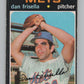 1971 O-Pee-Chee #104 Dan Frisella  New York Mets  V101514 Image 1