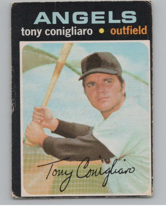 1971 O-Pee-Chee #105 Tony Conigliaro  California Angels  V101515 Image 1