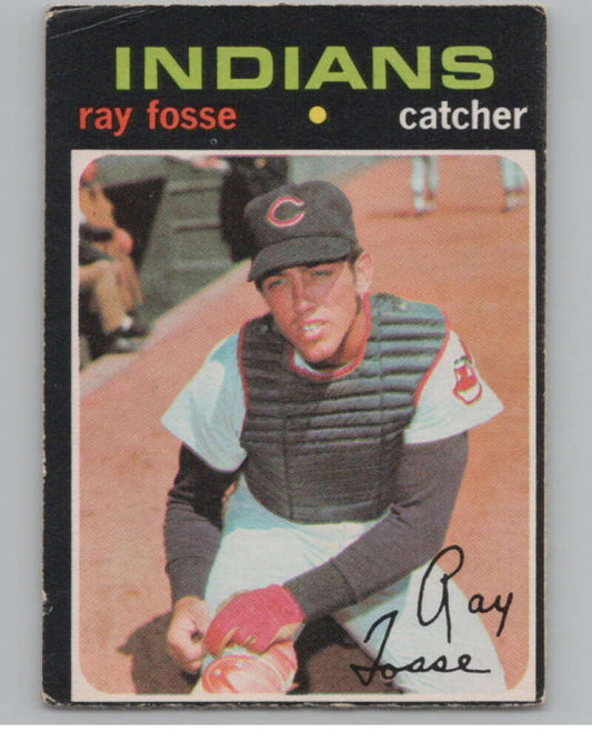 1971 O-Pee-Chee #125 Ray Fosse  Cleveland Indians  V101517 Image 1