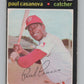 1971 O-Pee-Chee #139 Paul Casanova  Washington Senators  V101523 Image 1