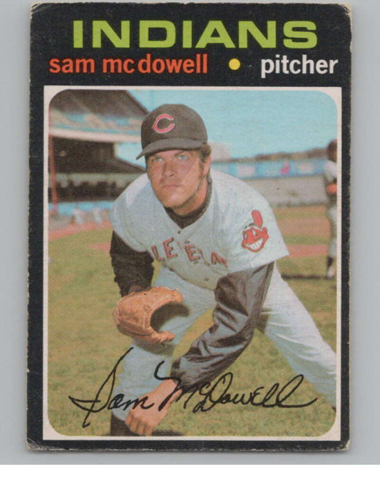 1971 O-Pee-Chee #150 Sam McDowell  Cleveland Indians  V101524 Image 1