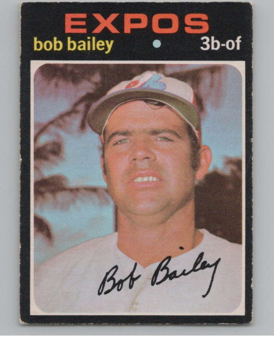 1971 O-Pee-Chee #157 Bob Bailey  Montreal Expos  V101526 Image 1