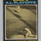 1971 O-Pee-Chee #196 AL Playoffs Game 2 McNally Makes It Two Straight  V101530 Image 1