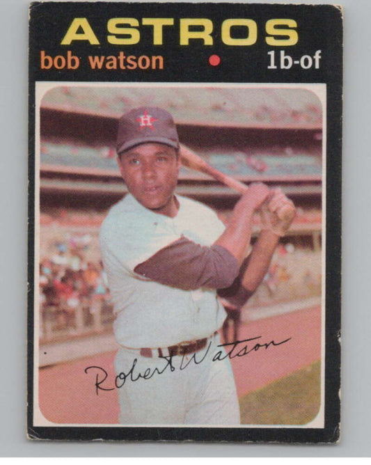 1971 O-Pee-Chee #222 Bob Watson  Houston Astros  V101532 Image 1
