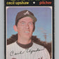1971 O-Pee-Chee #223 Cecil Upshaw  Atlanta Braves  V101533 Image 1