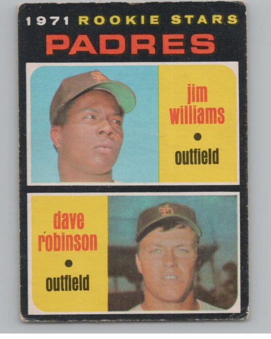 1971 O-Pee-Chee #262 Jim Williams/Dave Robinson RC Rookie  V101542 Image 1