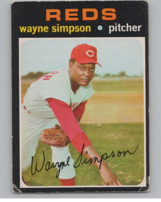 1971 O-Pee-Chee #339 Wayne Simpson  Cincinnati Reds  V101548 Image 1