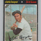 1971 O-Pee-Chee #374 Clete Boyer  Atlanta Braves  V101552 Image 1