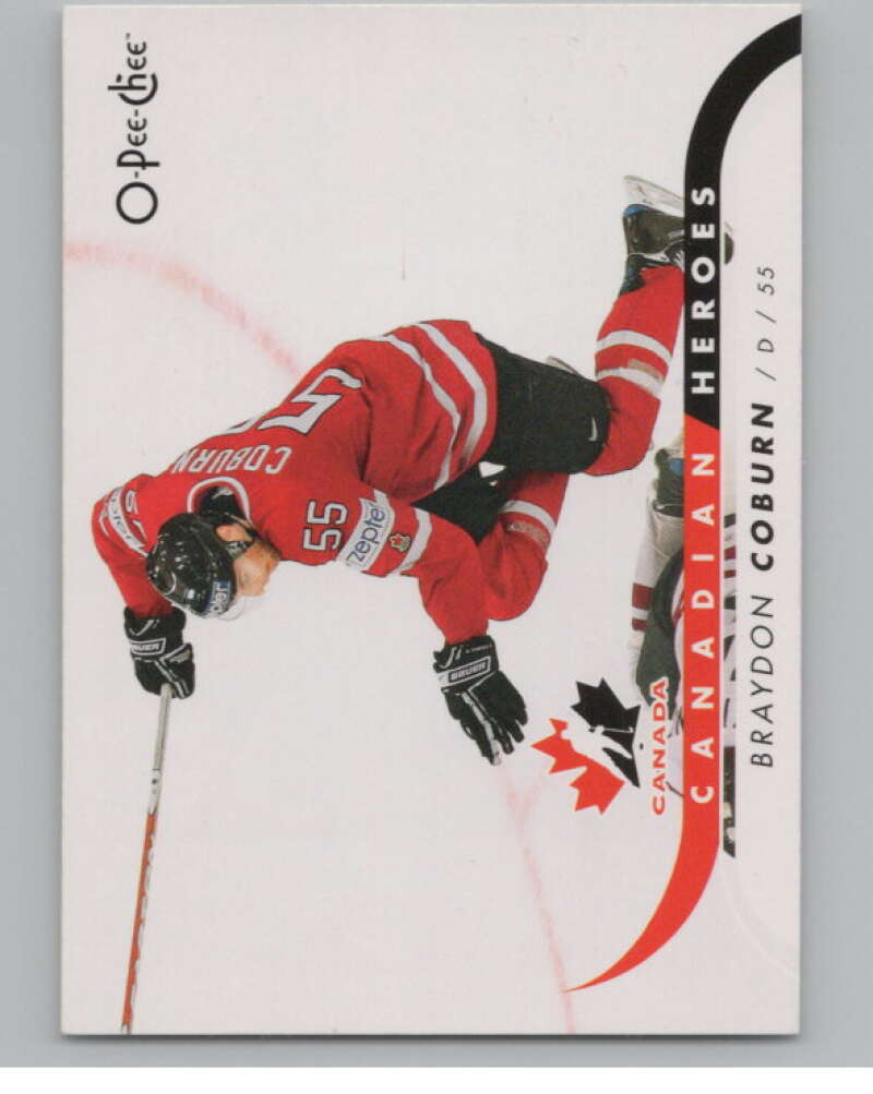 2009-10 O-Pee-Chee Canadian Heroes #CBBC Braydon Coburn   V101562 Image 1