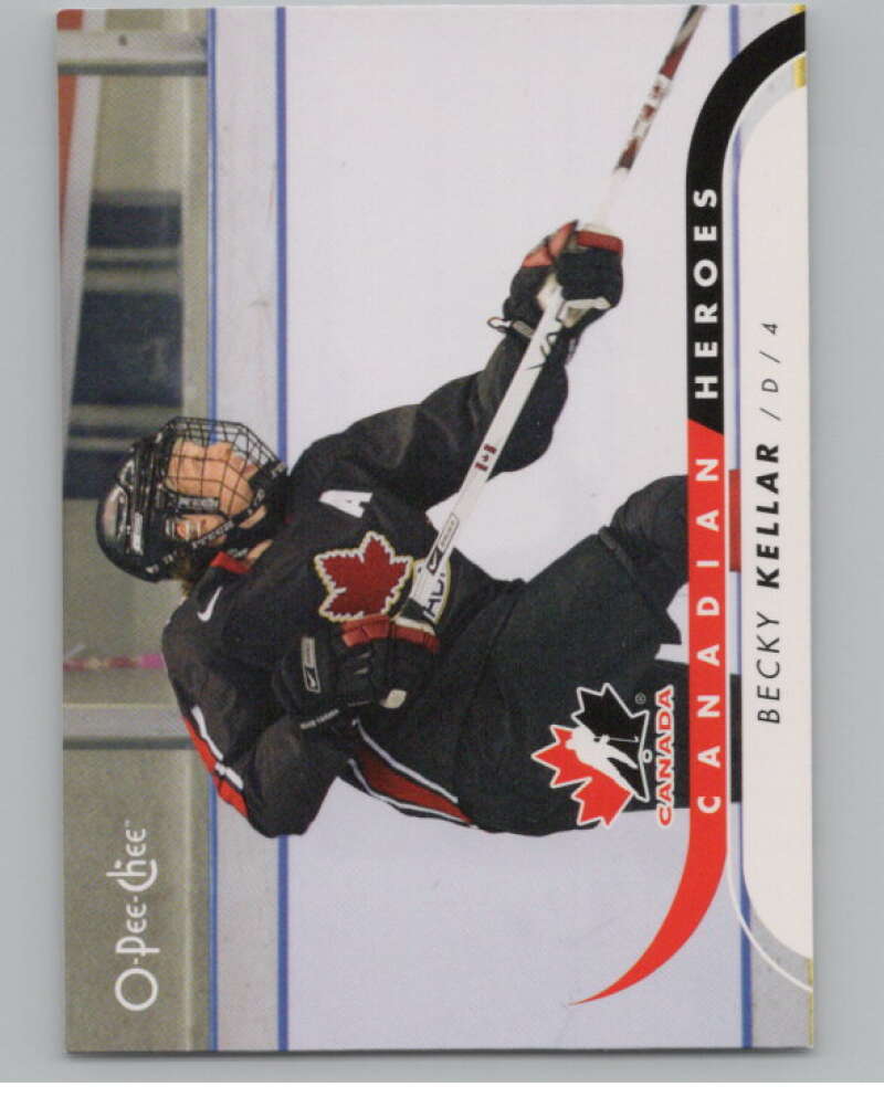 2009-10 O-Pee-Chee Canadian Heroes #CBBK Becky Kellar   V101565 Image 1