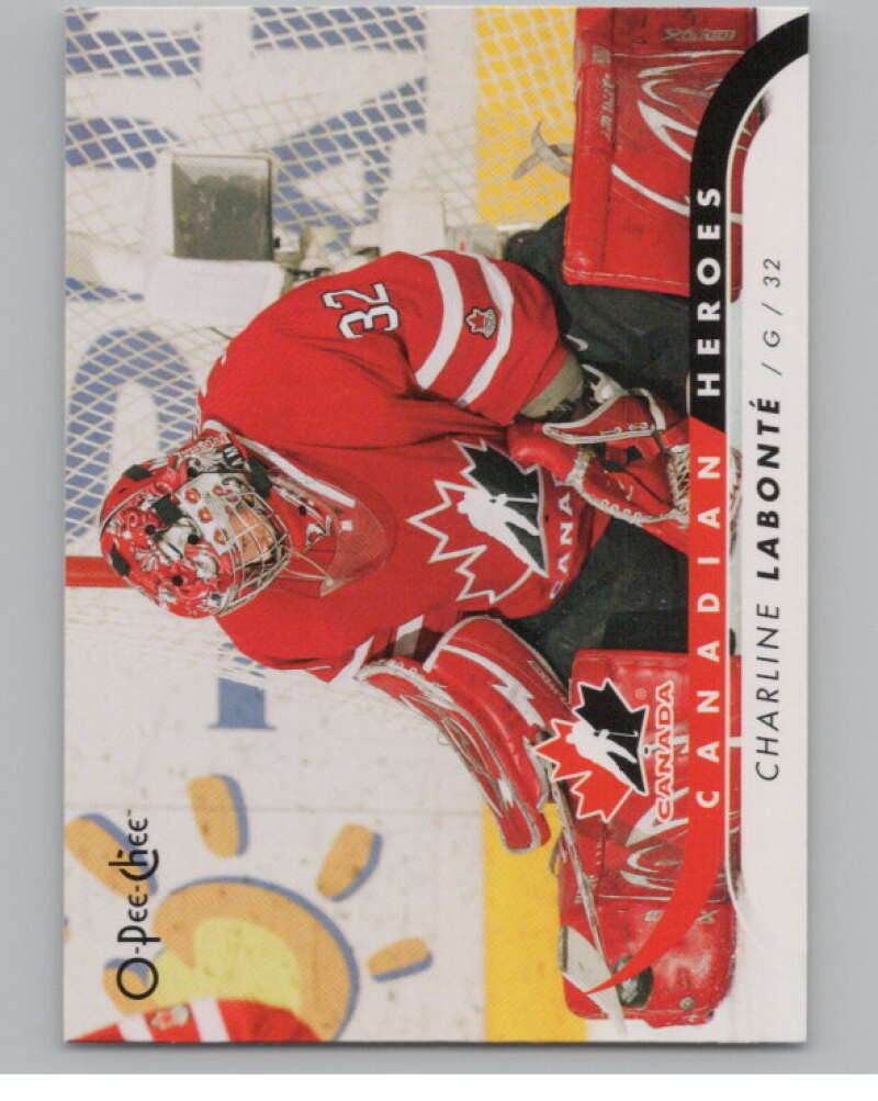 2009-10 O-Pee-Chee Canadian Heroes #CBCL Charline Labonte   V101570 Image 1