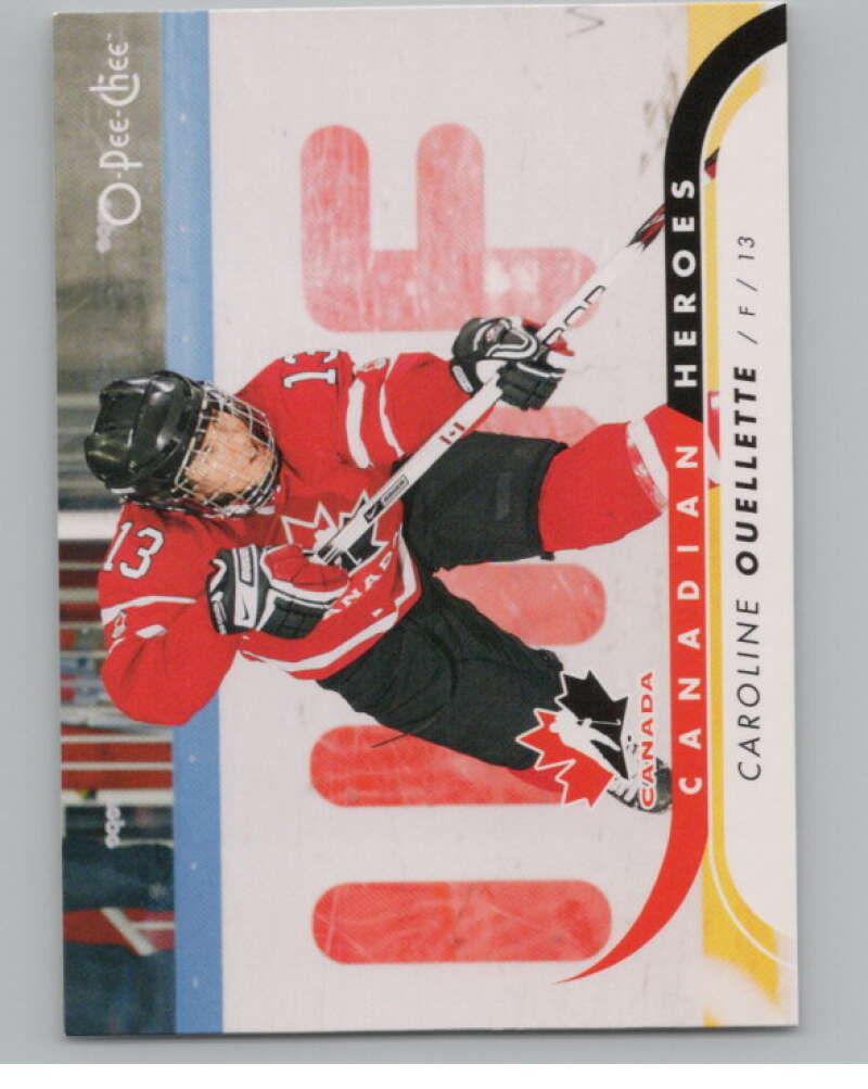 2009-10 O-Pee-Chee Canadian Heroes #CBCO Caroline Ouellette   V101571 Image 1